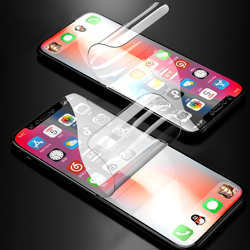 Marjay полный Экран Защитная пленка для iphone X 7 Plus мягкая 8 HD протектор фильм 6 6s плюс |