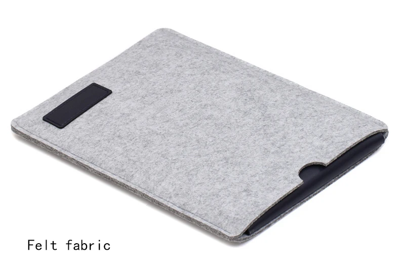 Модная фетровая сумка для ноутбука Macbook Air 13, сумка Pro 13 12 11, новинка 15, сенсорная панель, чехол для Xiaomi Mi, ноутбук 15,6 чехол