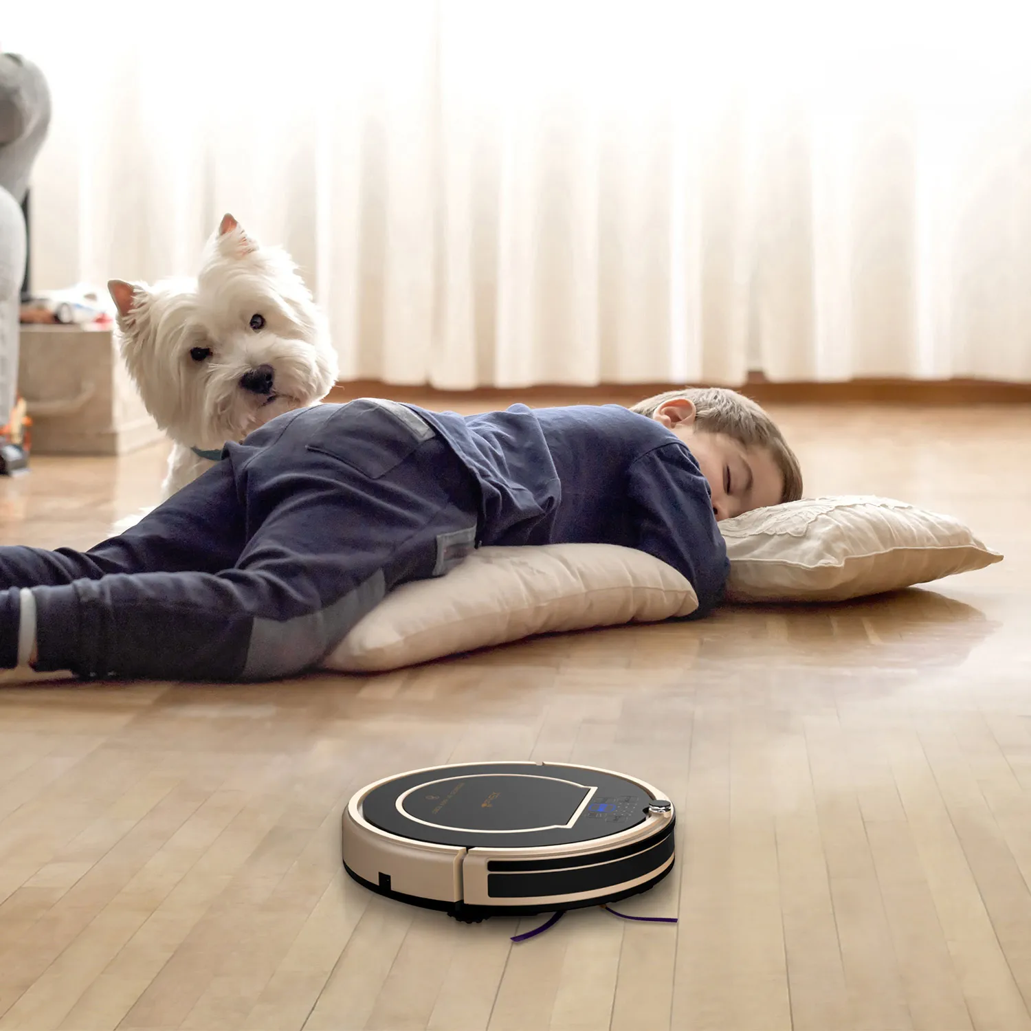Haier XShuai T370 робот-пылесос с голосовым управлением Alexa, подключенный к Wi-Fi самозаряжающийся 1500Pa мощный всасывающий HEPA фильтр