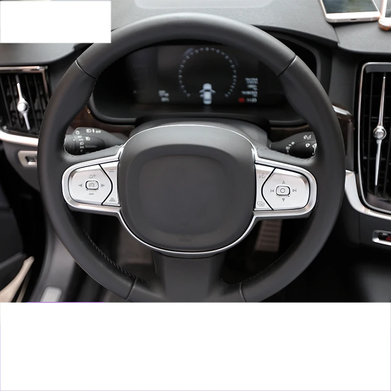 Lsrtw2017 черный, АБС-пластик, Автомобильный руль планки с кнопками для volvo xc60