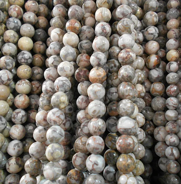 Лидер продаж 4/6/8/10 мм натуральный круглый текстура древесины каменные бусы Палочки Размер 15 