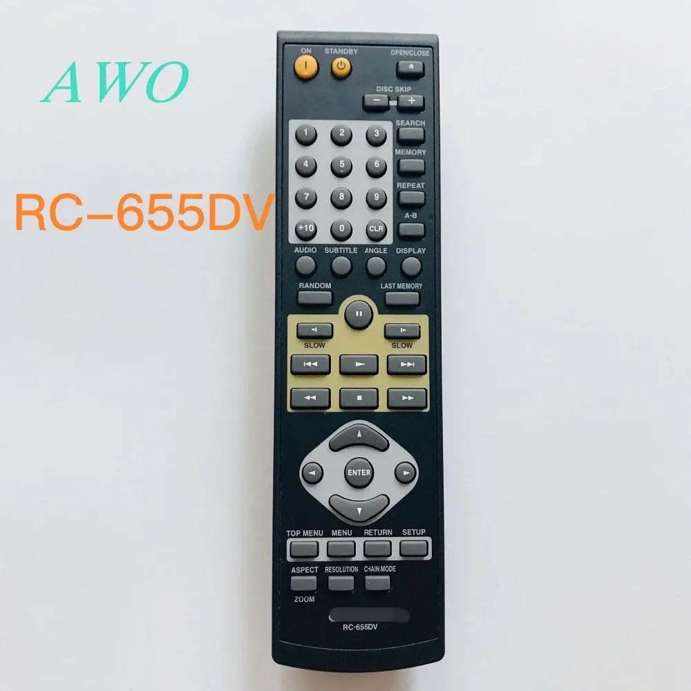 Оригинальный Новый RC 655DV для onyo DVD пульт дистанционного управления DV CP704 CP704S CP706 HT