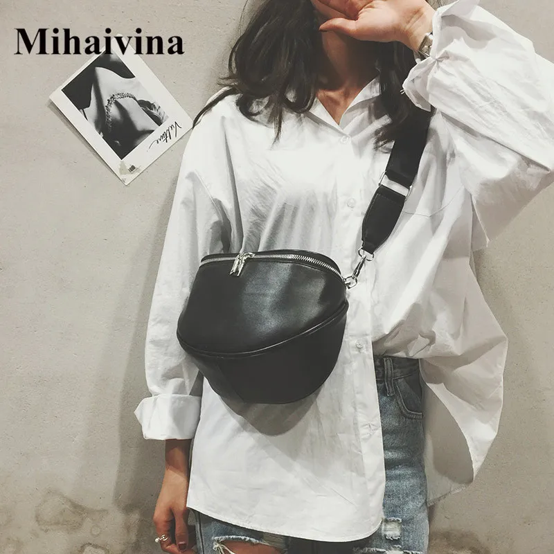

Простая женская сумка Mihaivina, модная Наплечная Сумка, Дамская кожаная сумка, сумка-мессенджер через плечо