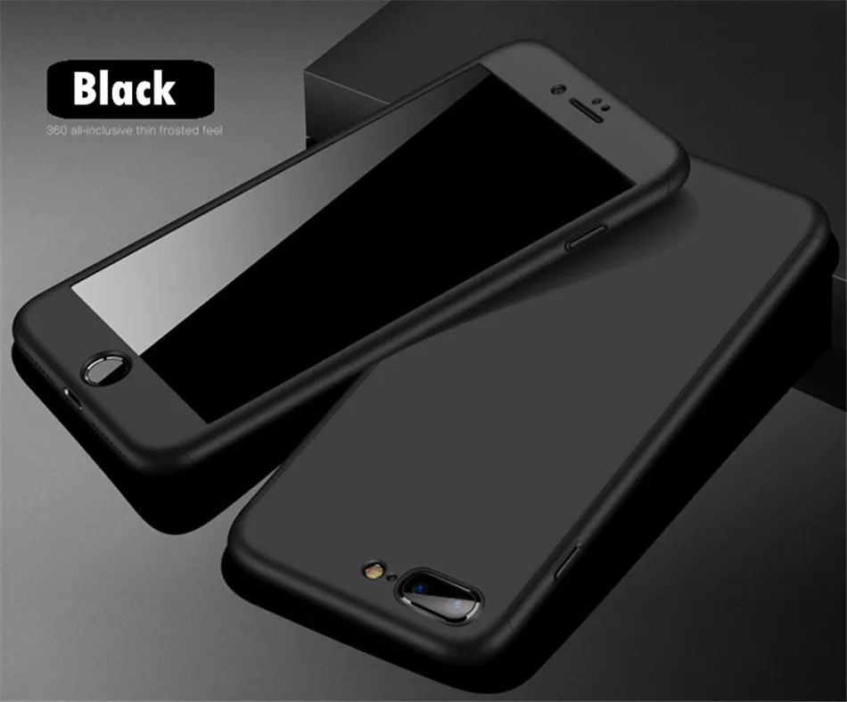 Роскошный 360 полный защитный чехол для телефона для iPhone 6 6s Xs Max XR X Coque чехол для iPhone 6 6s 7 8 Plus чехол 5 5S SE крышка стекло