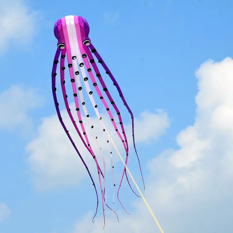 High Quality 15M Power Software Octopus/Fish Kite Colors Good Flying For Adults | Игрушки и хобби