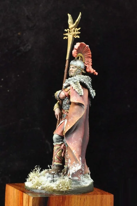 [Loong Way Miniatures] модели Alexandros Lucius Sertorius Firmus Aquilifer Legio XI &quotClaudia Pia e Fidelis&quot 54 мм|fide| |