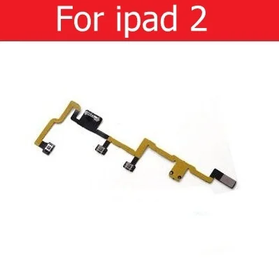 Оптовая продажа гибкий кабель питания и громкости для ipad 2 3 4 5 6 air