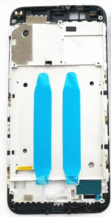 Black -Middle Frame Mi ddle рамка для Xiaomi mi 5X передняя рамка Задняя крышка батареи Корпус для mi A1 mi 5X mi A1 - Цвет: Black -Middle Frame