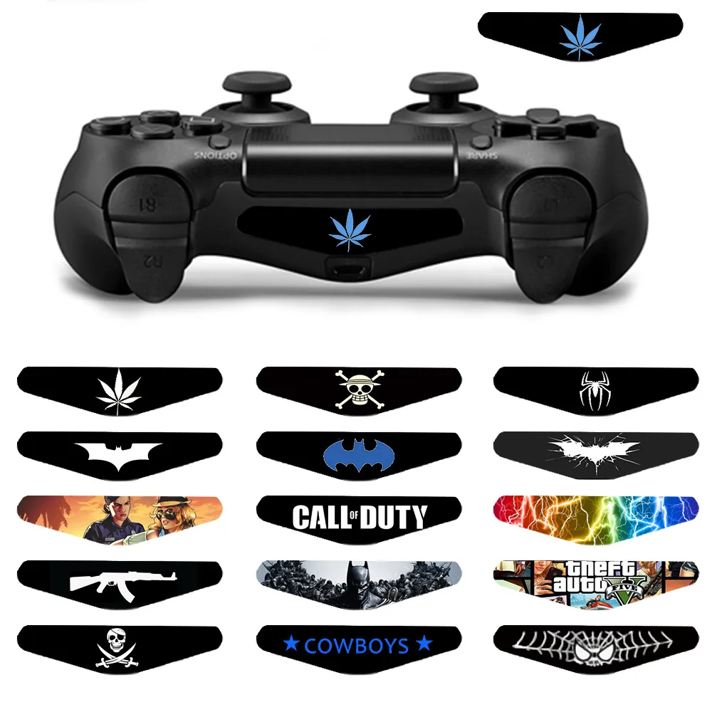 15 шт. светодиодный свет бар Обложка Наклейка кожи наклейка для playstation 4 PS4