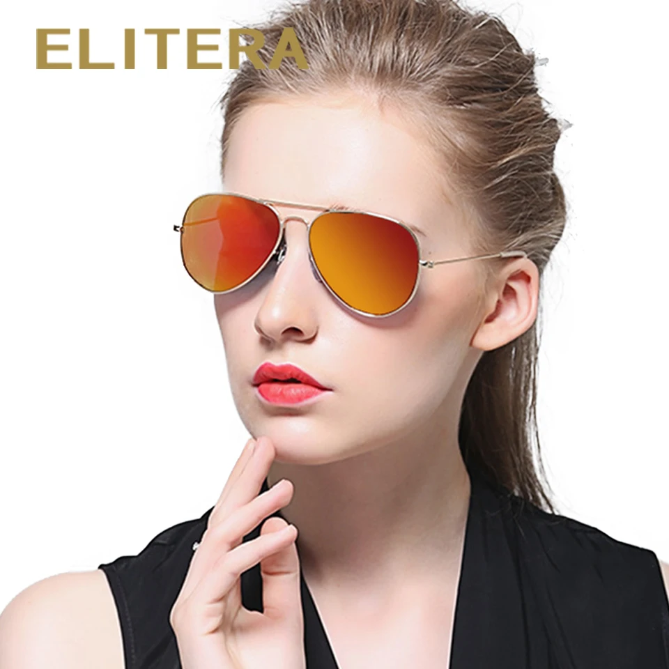 ELITERA модные солнцезащитные очки пилота мужские и женские брендовые дизайнерские