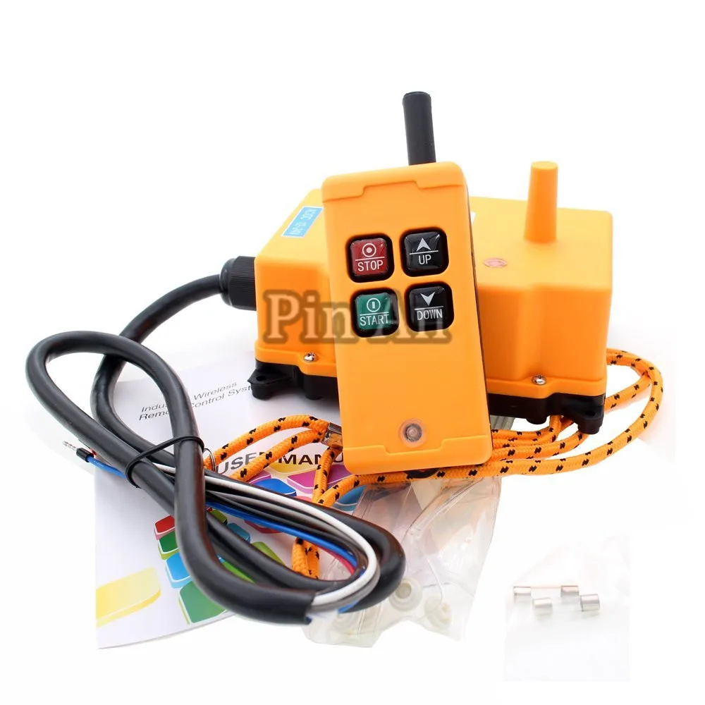 4 ключа крана промышленных Дистанционное Управление Беспроводной передатчик