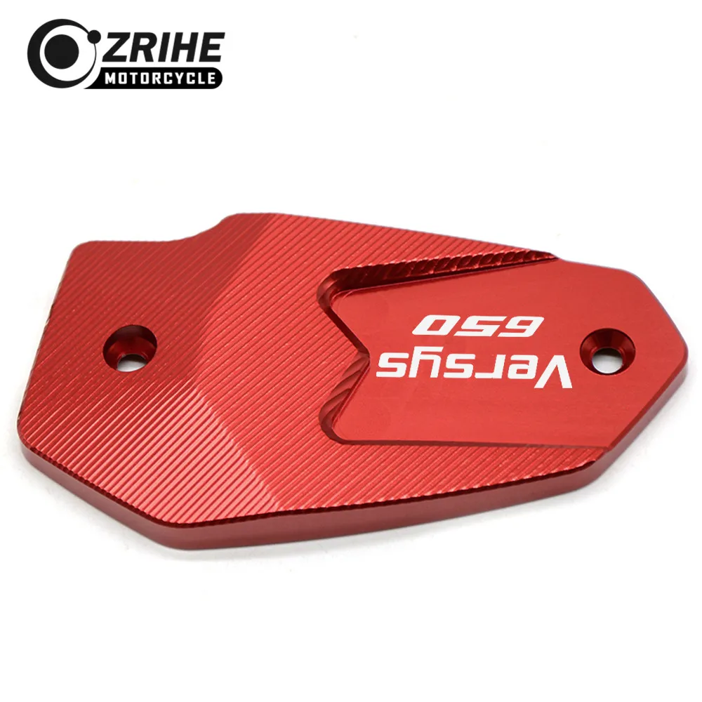 

High Quality For kawasaki VERSYS 650 2016 2017 650cc VERSYS650 2008-2015 Motorcycle CNC Brake Fluid Reservoir Cap cover