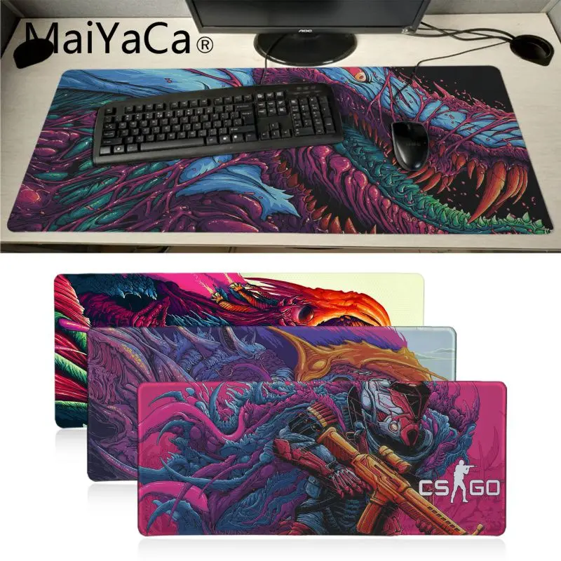 

Высокоскоростной коврик для мыши MaiYaCa в новом дизайне с обоями hyper beast 4k, новинка, коврик для мыши, нетбука, компьютерная игровая клавиатура, к...