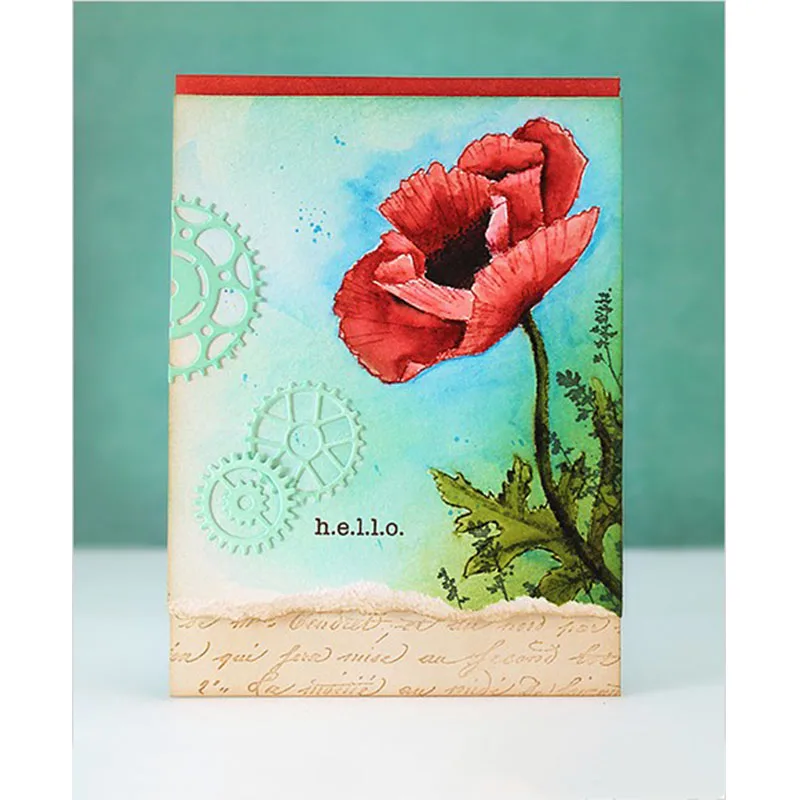 Шестеренка колесо крыло рамка режущие штампы трафареты для сделай сам