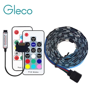 Светодиодный светильник в комплекте, Sata интерфейс, RF контроллер для ПК, чехол для компьютера, цветная светодиодная лента WS2811 WS2811 5050 RGB 50 см 100 см