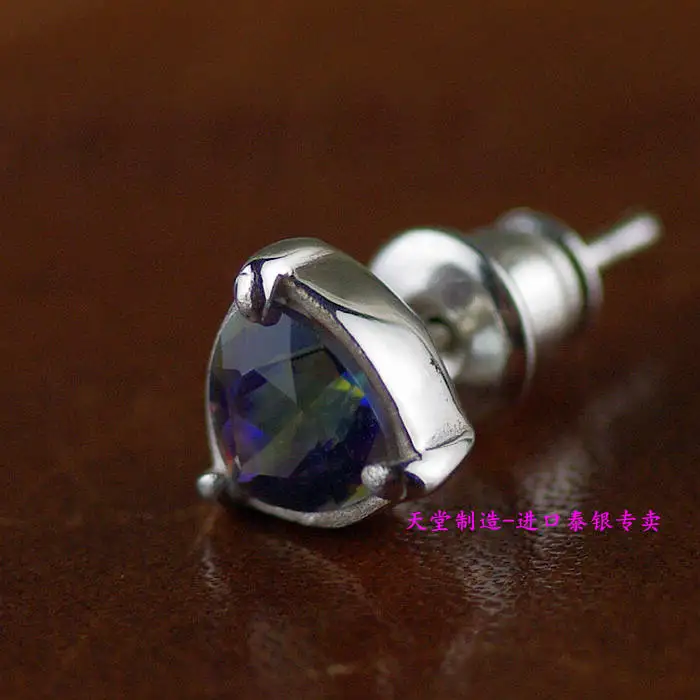 

Серьги с градиентом Φ, серебряные серьги, 1 пара