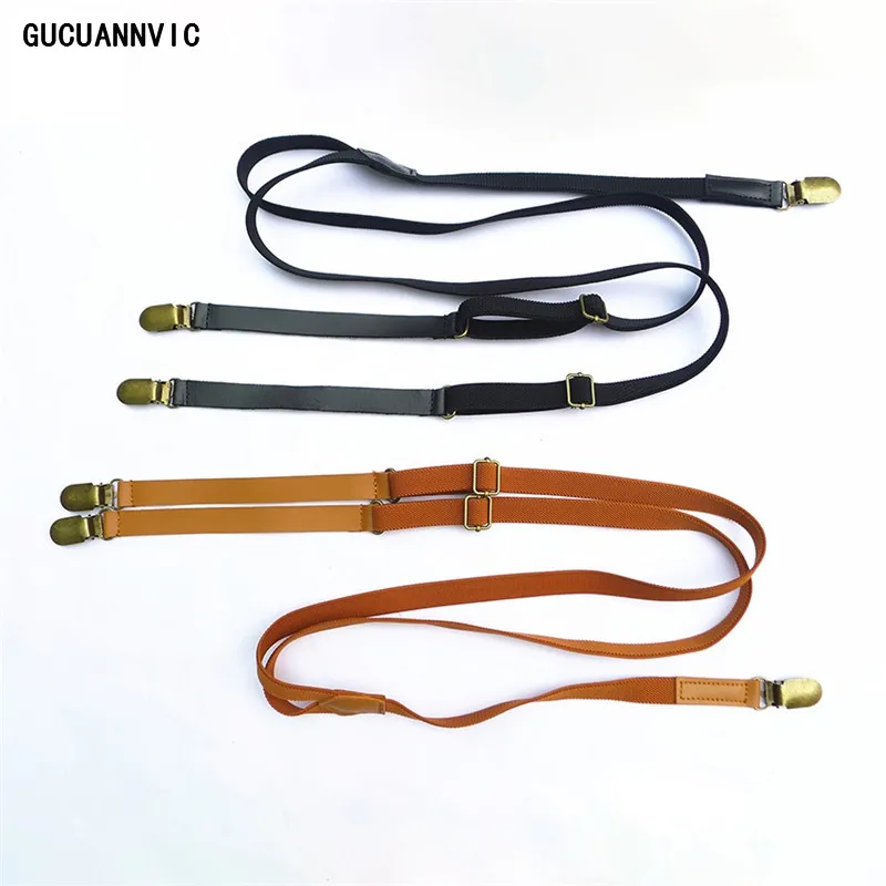 подтяжки мужские Новый ремень для кожи лица и эластичная линза Vintage Clip Men Sling 2