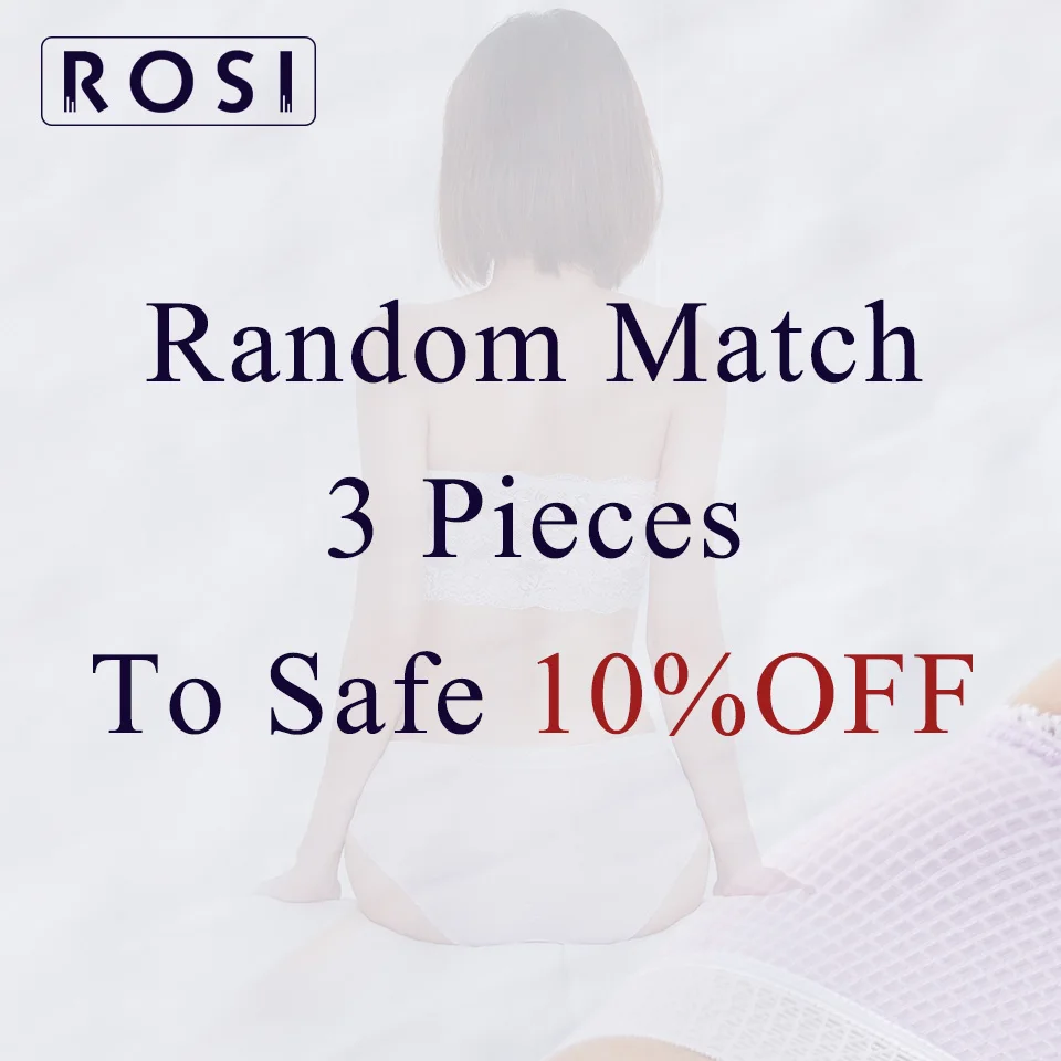 Random Match 3Colors Однотонное сексуальное женское нижнее белье в сетку с низкой талией, женские бесшовные хлопковые трусики бикини, кружевное нижнее белье, женские трусы 3 шт. ROSI - Цвет: Random Match 3Colors