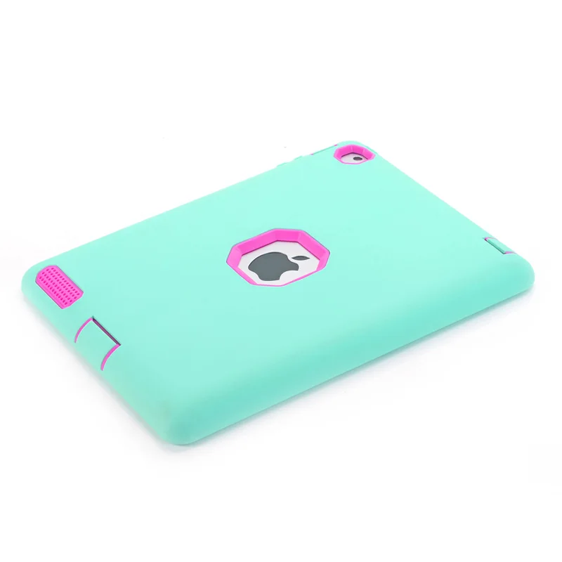 Новейшая мода 3in1 Гибридный пластик Силиконовые Анти шок двойной цвет жесткие