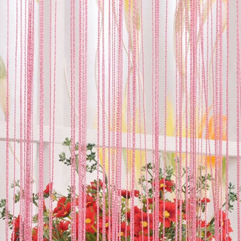 Urijk новая Длинная кисточка, цепочка, веревочный дверной разделитель занавесок, отвесная оконная занавеска, балдахин, домашний декор, экранирование окна, Прямая поставка