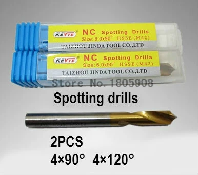 

Free delivery 2PCS (M4*90 degrees +M4*120degrees) containing cobalt chamfer drill positioning center