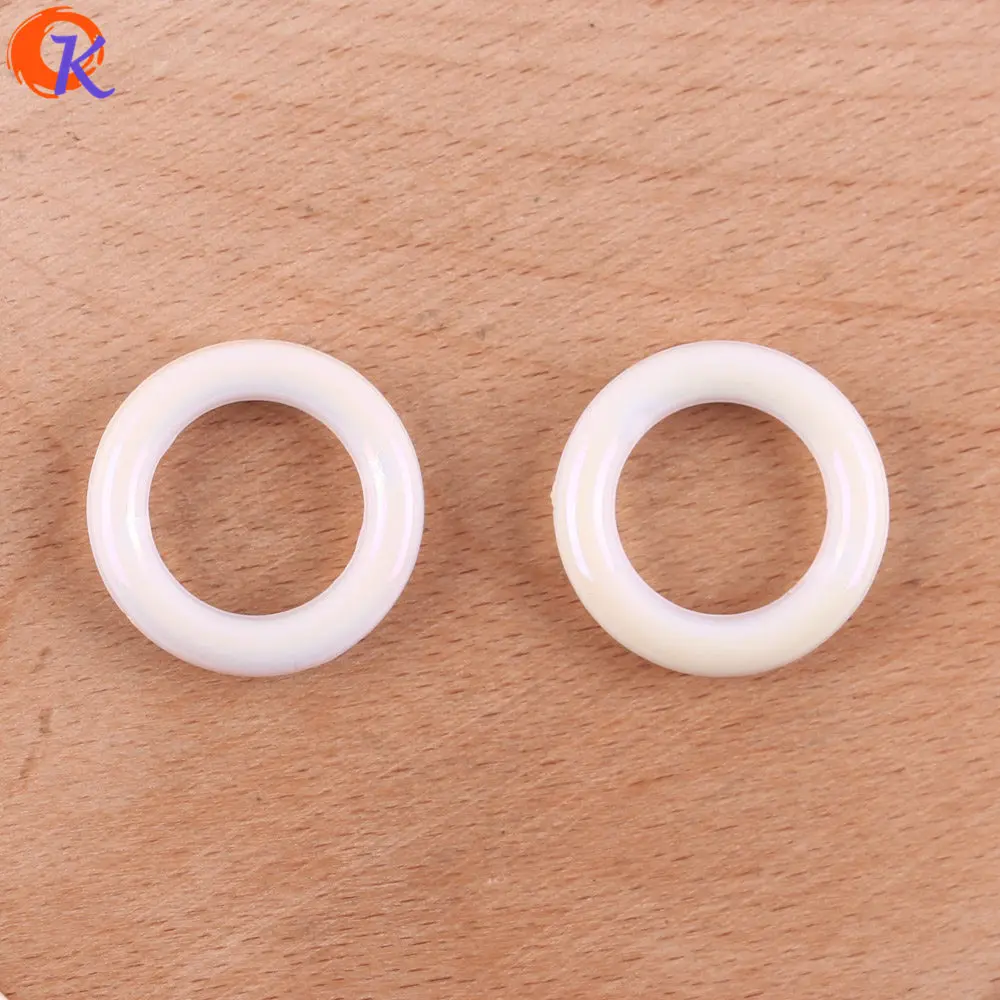 

Cordial Design 100Pcs 23*23mm Jewelry Accessories/Acrylic Beads/DIY Making/Hand Made/AB Effect/Round Ring Shape/Earring Findings
