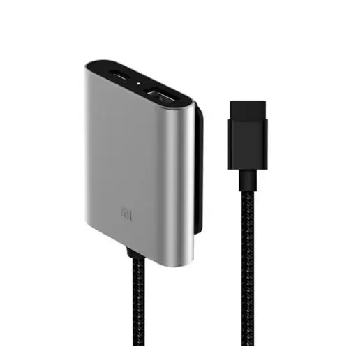 Extended Part Xiaomi автомобильное зарядное устройство QC3.0 Быстрая зарядка расширенный набор аксессуаров USB-A USB-C двойной USB порт выход Смарт быстрое зарядное устройство кабель - Цвет: Extended Part