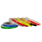 Ширина 15 мм 20 мм * 10 м небольшими Размеры решетка светоотражающая лента Стикеры Грузовой Автомобиль Мотоцикл Велосипед Безопасность Предупреждение полоса Декаль