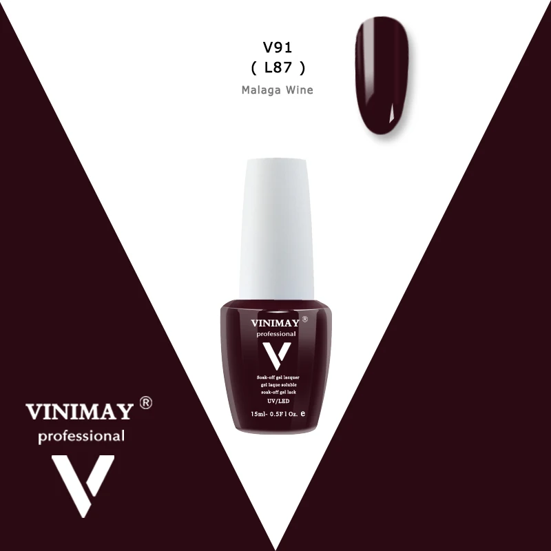 V91 VINIMAY УФ-гель для ногтей геллак верниз гель цвет ногтей праймер гель краска Nagellak vernis полуперманентный стойкий гель лак - Цвет: V91
