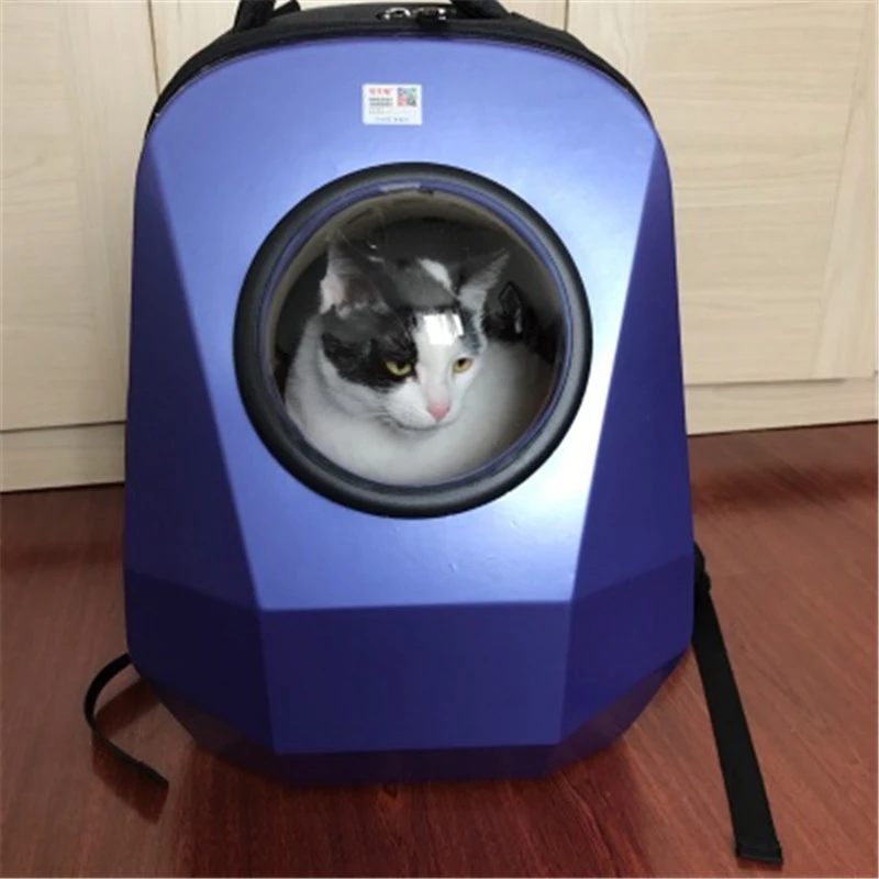 Лучшая космическая переноска для домашних животных в форме капсулы дышащий