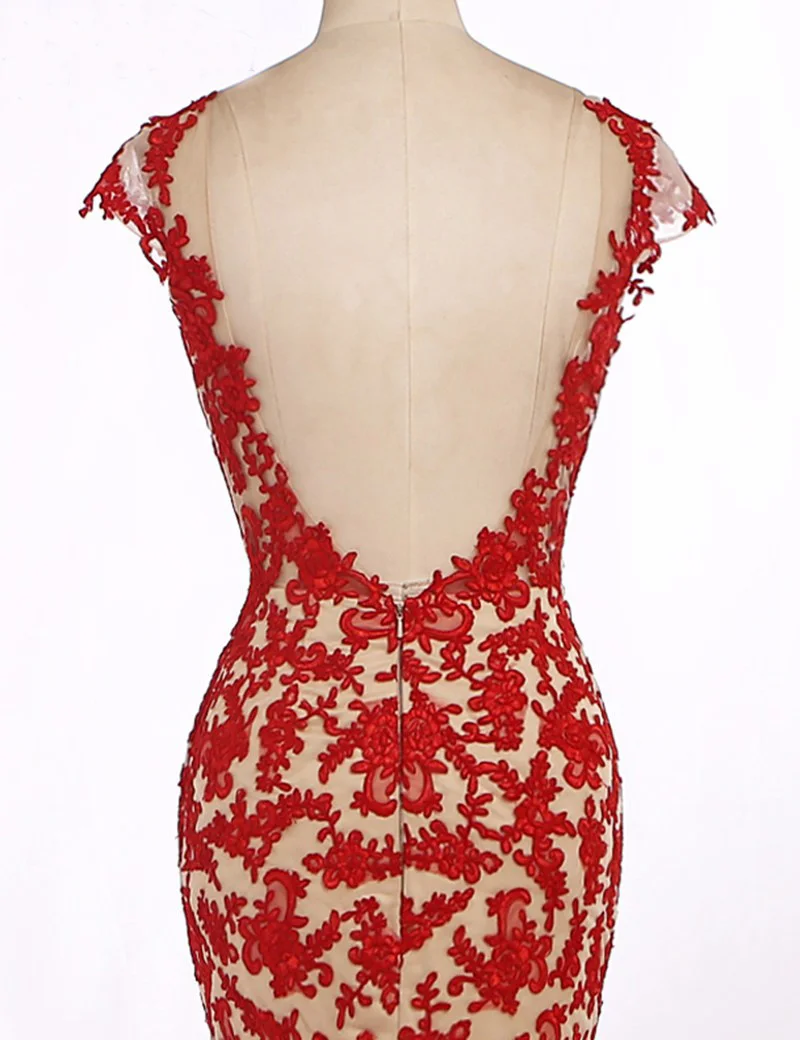 Женское вечернее платье с открытой спиной и рукавом крылышком|sexy backless evening