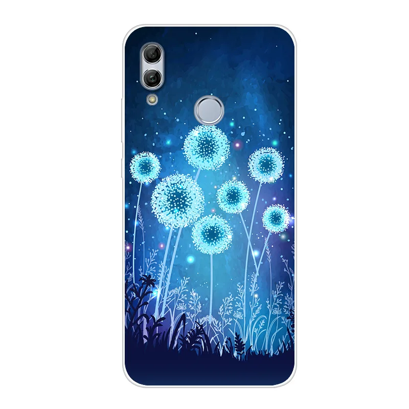 Мягкий чехол для Huawei Nova Lite 3 силиконовый из ТПУ с милым мультяшным рисунком