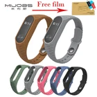 Новейший силиконовый смарт-браслет Mijobs Aurora для XIAOMI Mi Band 2, Сменные аксессуары, Наручные Ремни для Mi Band 2