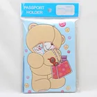 Обложка для паспорта Foreverfriends blue bearman с персонажами из мультфильмов
