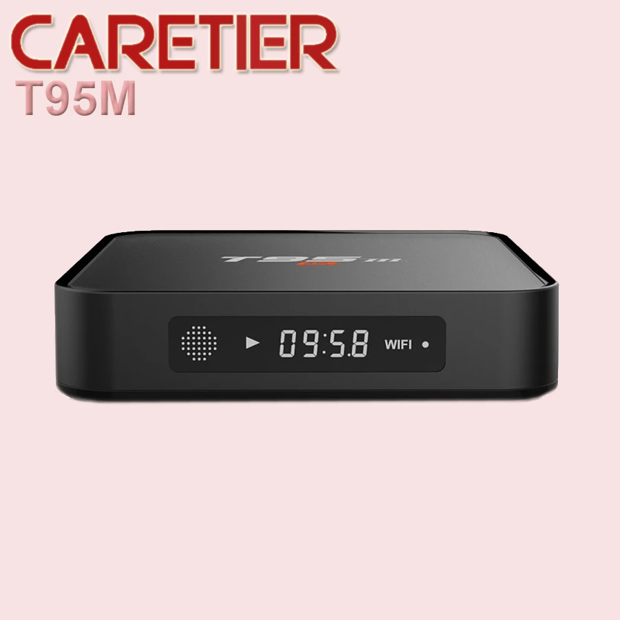 

3PCS T95M 4K TV BOX Android 6.0 Amlogic S905X Quad Core H.265 1GB/2GB+8GB 2.4GHZ WIFI LED Display