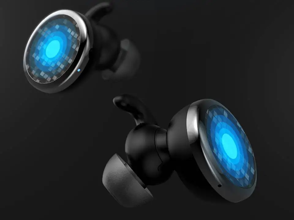 PaMu x13 настоящие Беспроводные стерео Bluetooth наушники сенсорные умные спортивные IPX5