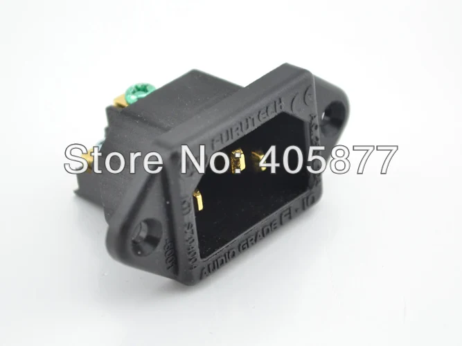 Hifi аудио Fi-10 (G) IEC Inlets 24K позолоченный абсолютно новый | Электроника