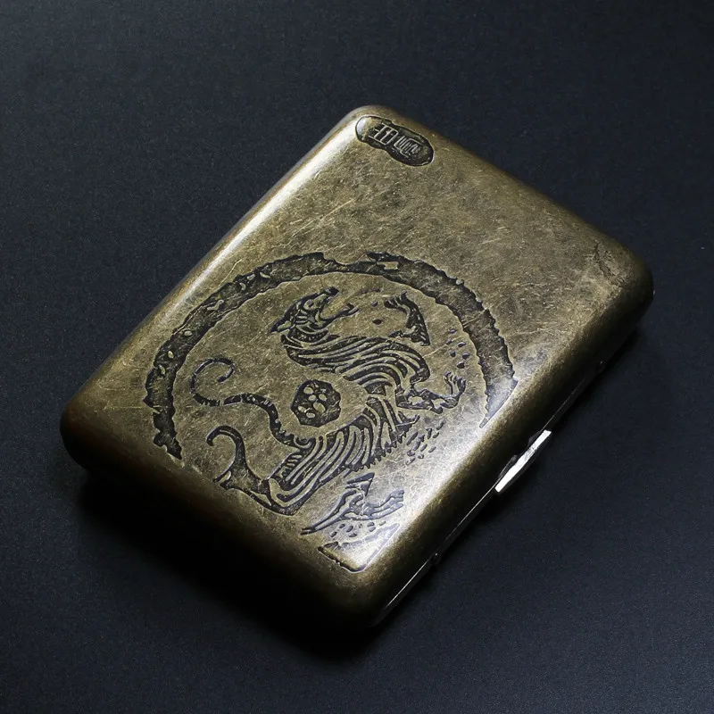 Металлическая коробка для сигарет автоматическая 16 упаковок|cigarette box automatic|box metalbox