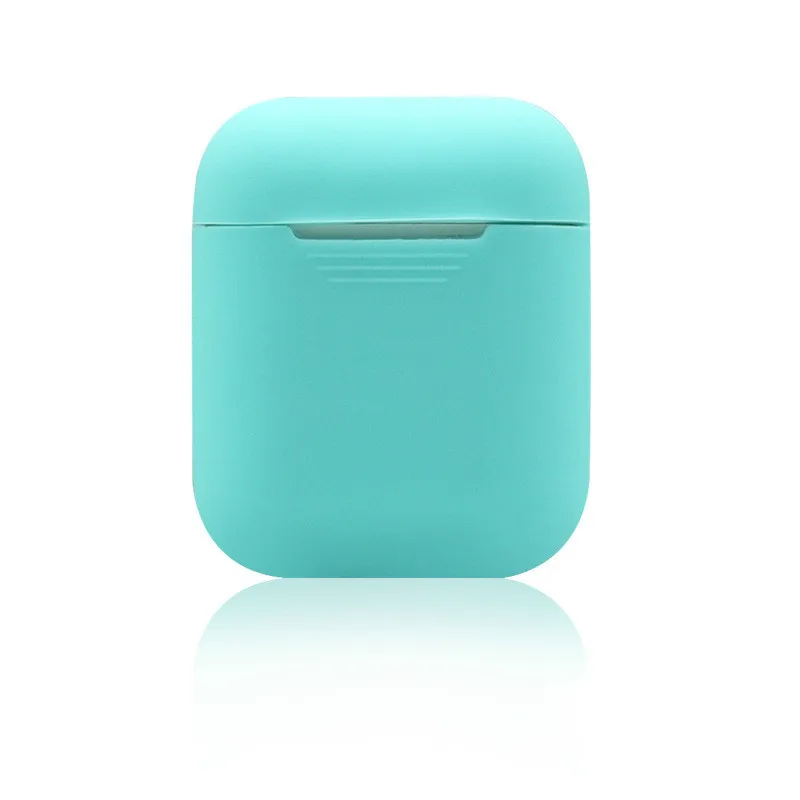 Protector Case Soft Silicone for Airpods Transparent Ultra Thin Cover Shockproof Pouch Apple Air Pods Earphone | Электроника
