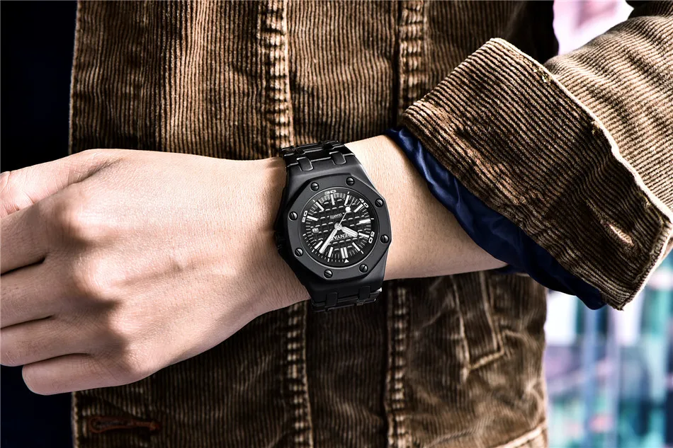Benyar мужские часы Топ люксовый бренд военные Reloj Hombre Стальные кварцевые часы водонепроницаемые спортивные наручные часы повседневные Montre Homme