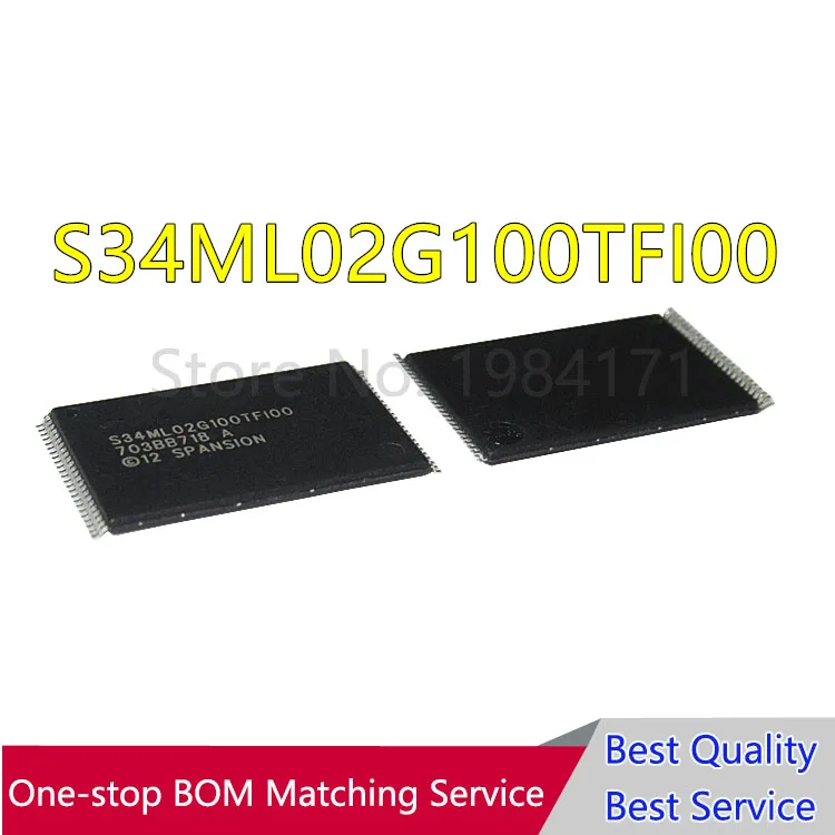 10 шт. S34ML02G100TFI000 S34ML02G100TFI00 TSOP48 новинка|10pcs|pcs |