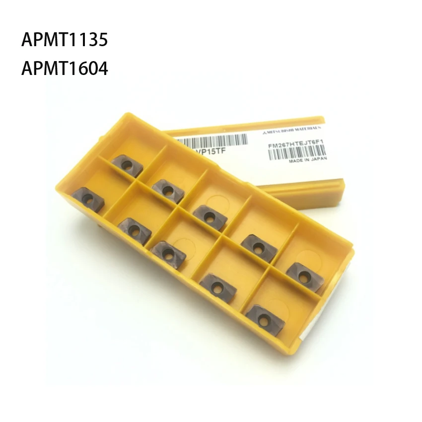 

20PCS APMT1135 H2 VP15TF carbide inserts Turning tool APMT1604 Face Mill Lathe Tools Milling cutter CNC tool APMT1135PDER