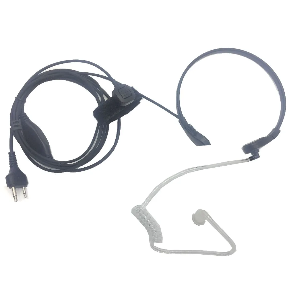 Throat Microphone Vibration Headset Mic PTT Headphone Earpiece for Icom Radio IC-04AT/IC-2GAT/IC-2100/IC-2200/IC-H2 | Мобильные