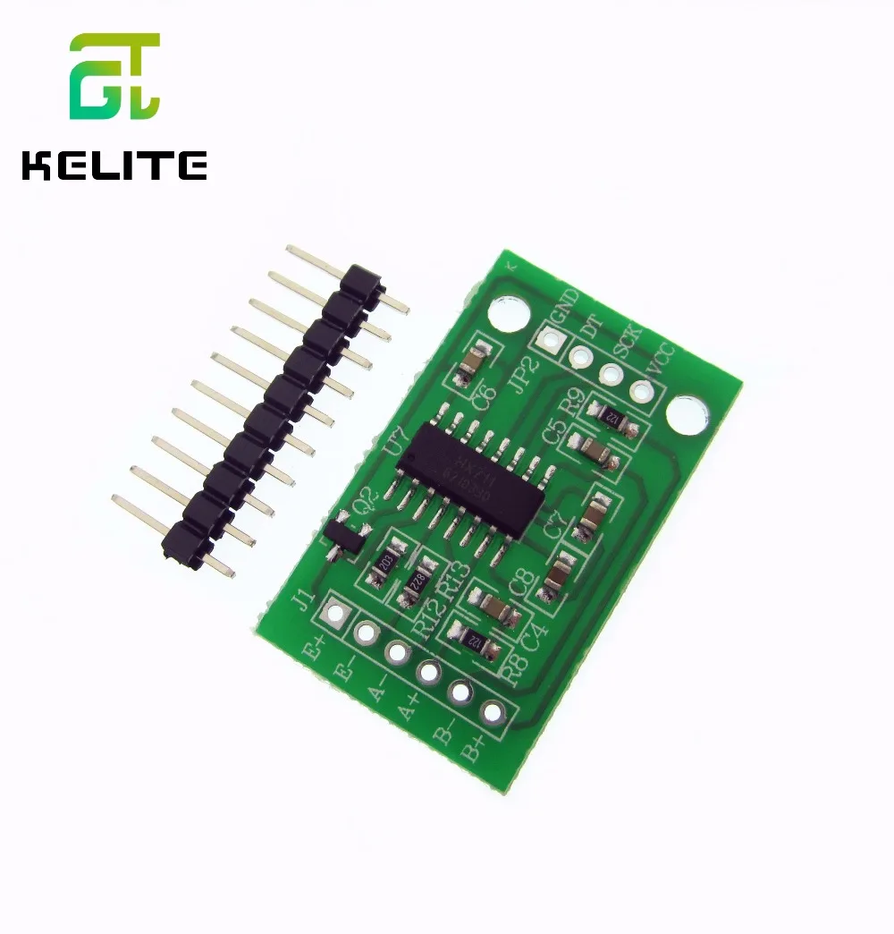 

1pcs Dual-channel HX711 Weighing Pressure Sensor 24-bit Precision A/D Module