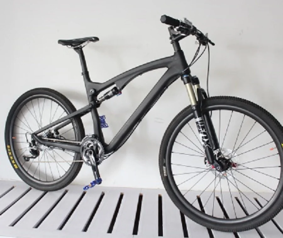 Чудо 27,5 er полная подвеска 3K карбоновая Mtb рама 2" BB30 рама карбоновая для горного велосипеда 27,5 er mtb велосипед