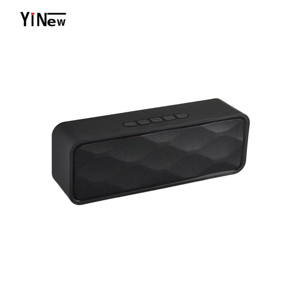 Мини Bluetooth Колонка Портативная колонка Бас Сабвуфер Поддержка FM радио AUX USB TF
