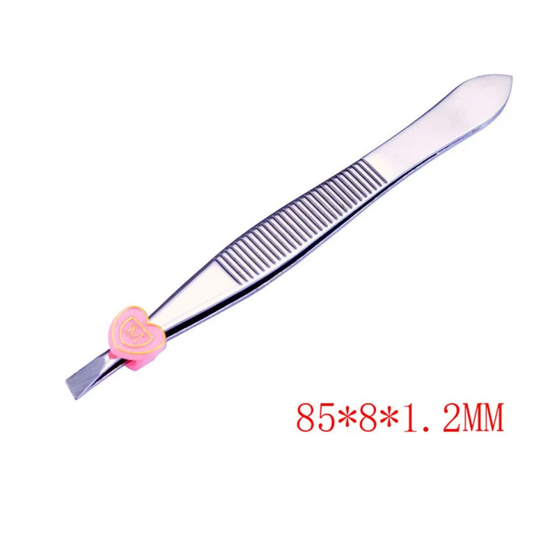 Пинцет для бровей из нержавеющей стали 1 шт. пинцет удаления волос на лице