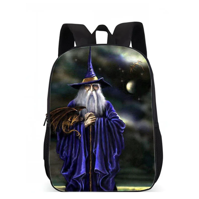 Рюкзак LUOBIWANG Wizard с принтом для девочек школьный рюкзак мальчиков и