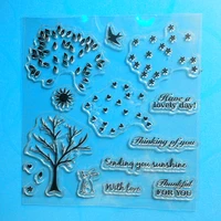 ylcs186 with love silicone clear stamps for scrapbook diy album paper cards decoration embossing folder rubber stamp 1517cm