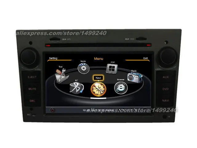 Для Opel Zafira 2006 ~ 2011 Автомобильная навигационная система GPS + радио TV DVD iPod BT 3G WIFI HD
